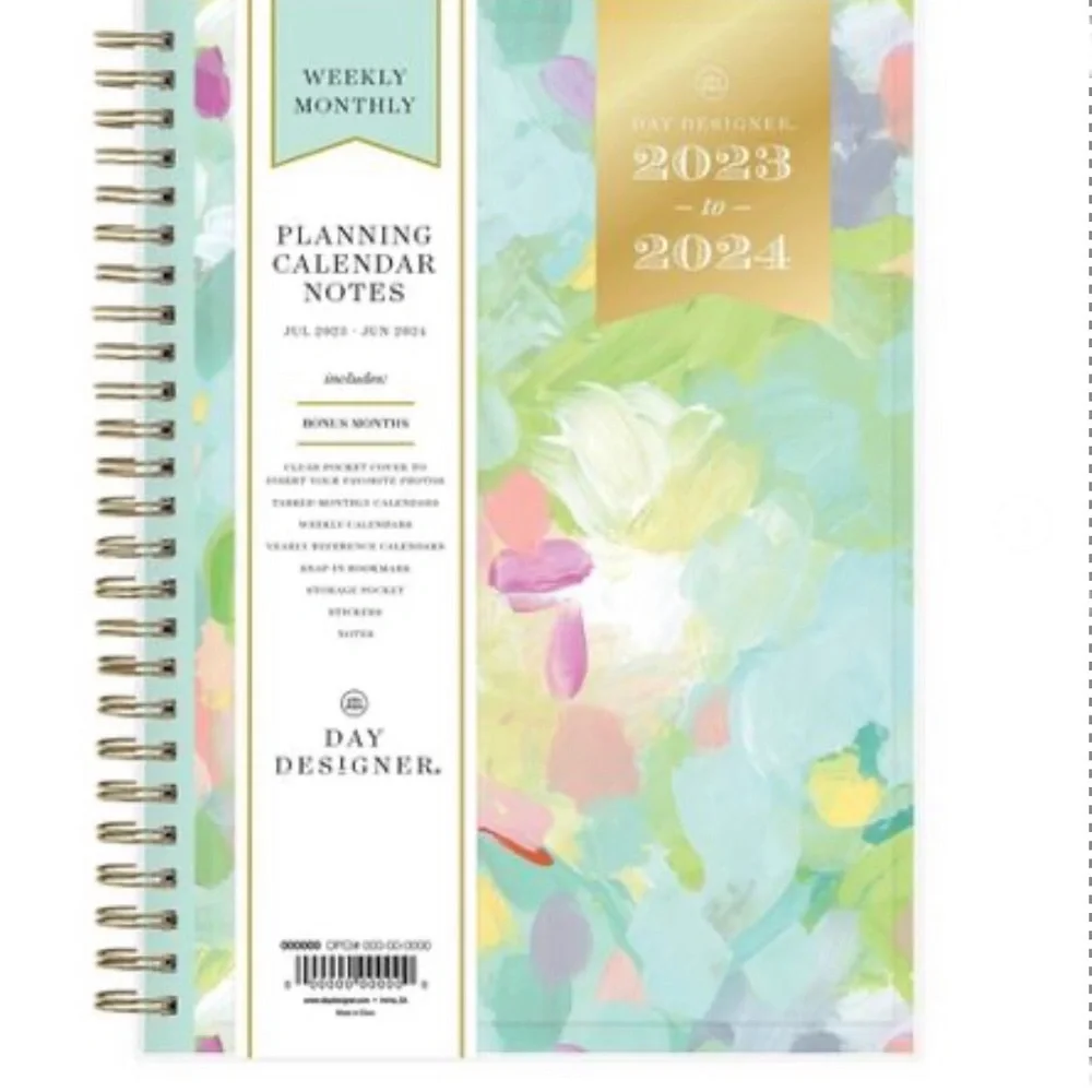 Day Designer 2023-24 Academic Planner with Notes Pages